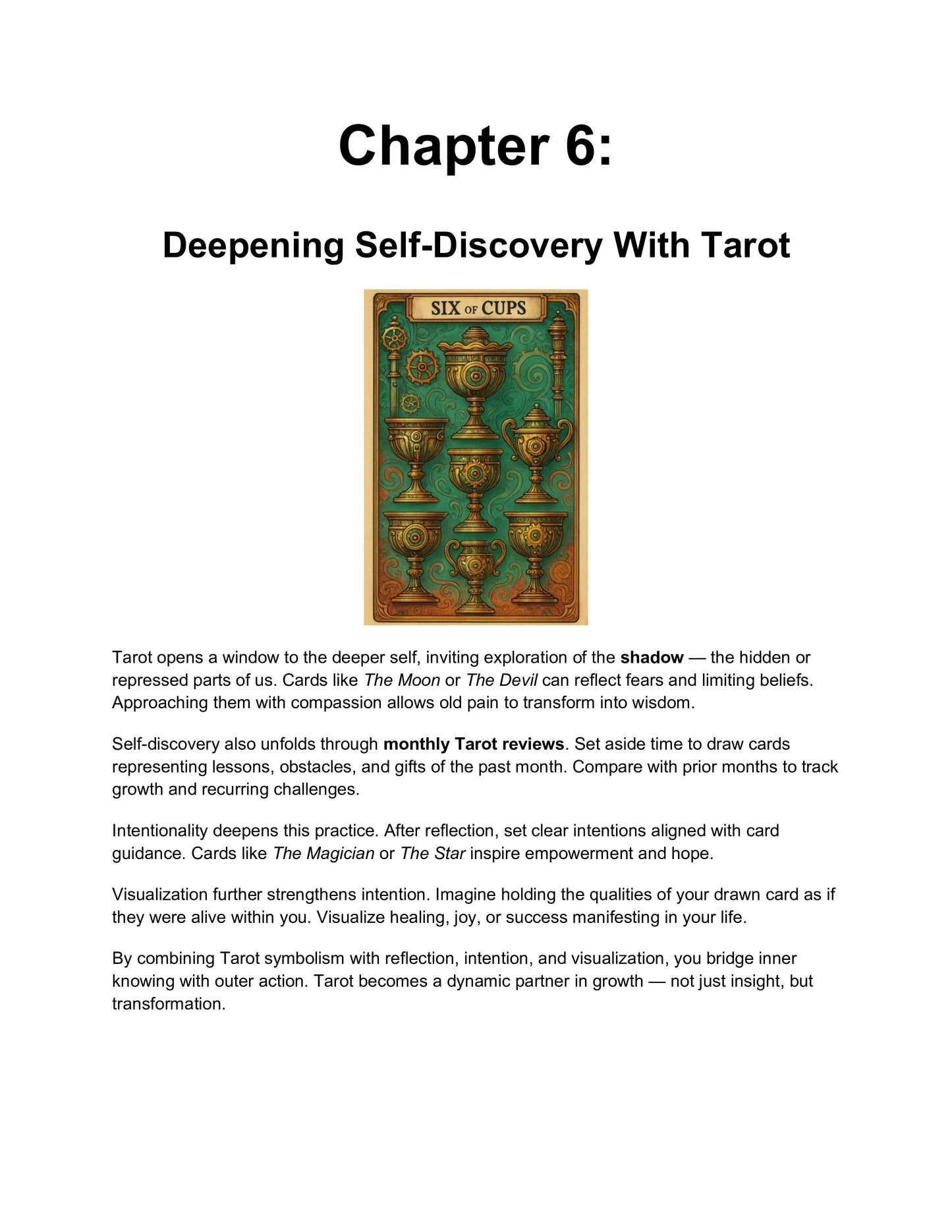 Mindful Tarot: A Journey Through Cards and Self-Discovery