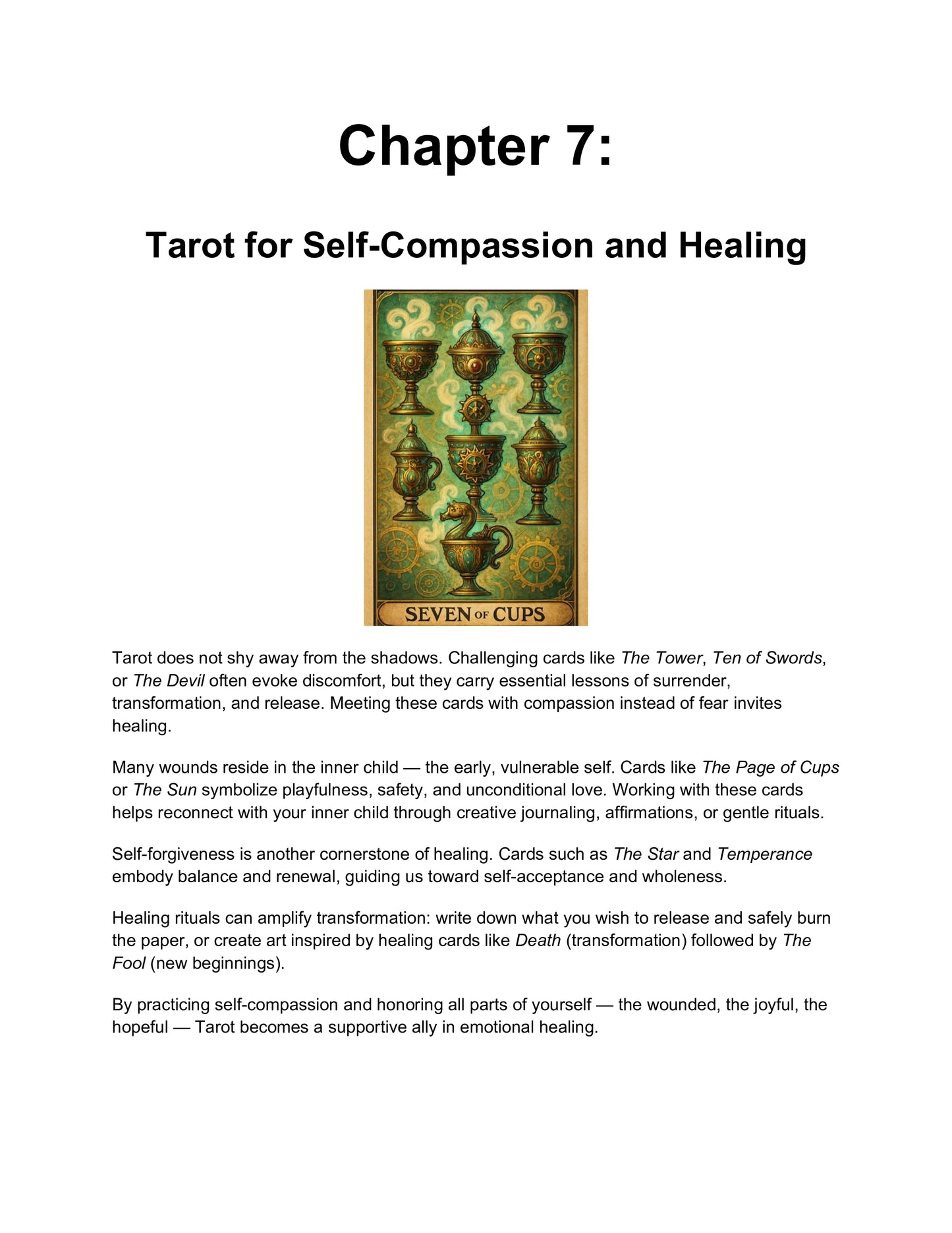 Mindful Tarot: A Journey Through Cards and Self-Discovery
