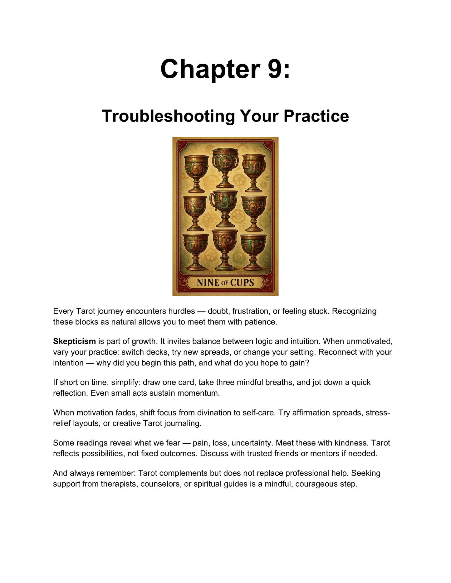 Mindful Tarot: A Journey Through Cards and Self-Discovery