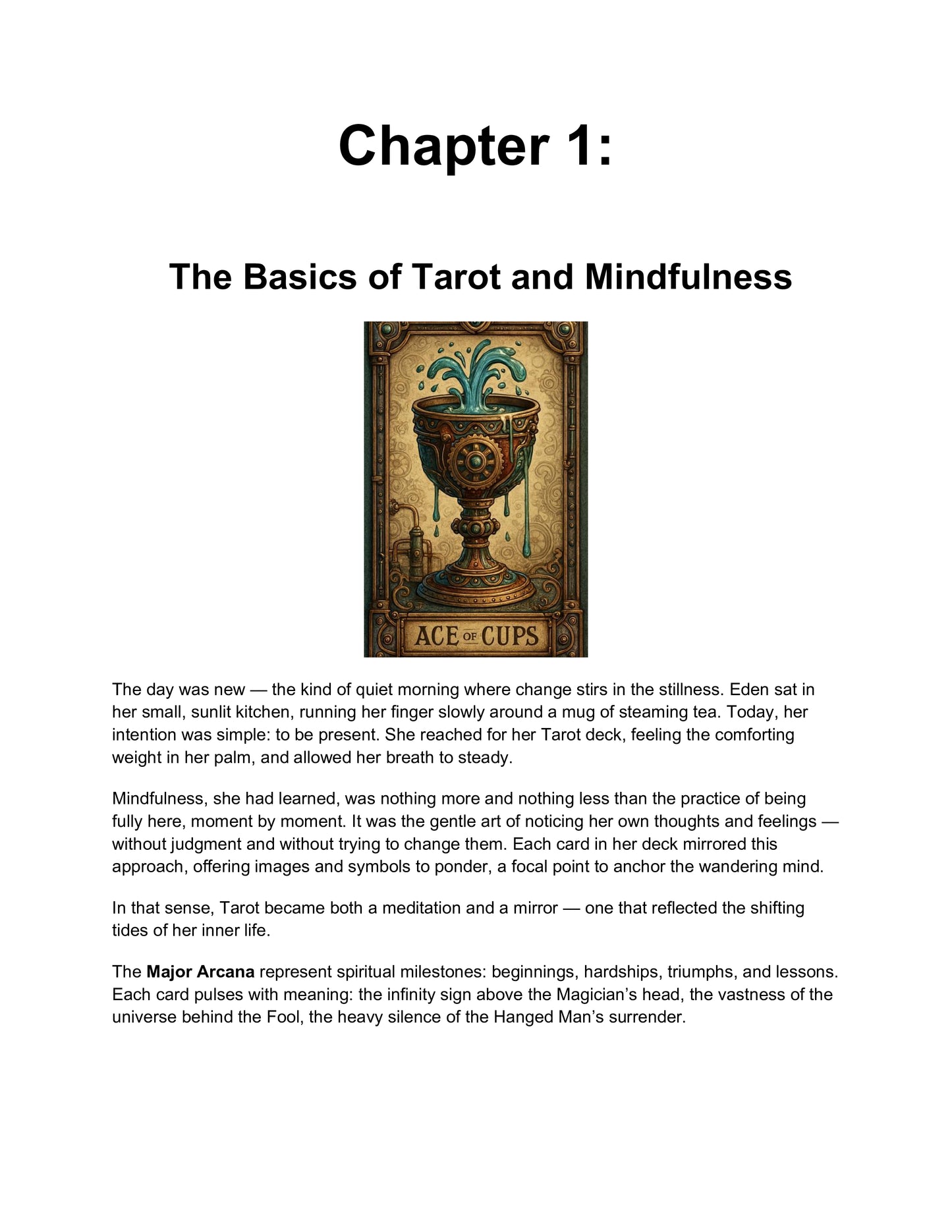 Mindful Tarot: A Journey Through Cards and Self-Discovery
