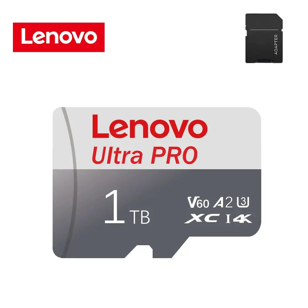 Original Lenovo Memory Card 2TB 128GB Class 10 V60 TF Card 1TB Mini SD Card 512GB 256GB A2 U3 Micro Card 2TB High Speed TF Card Tarot Yeah