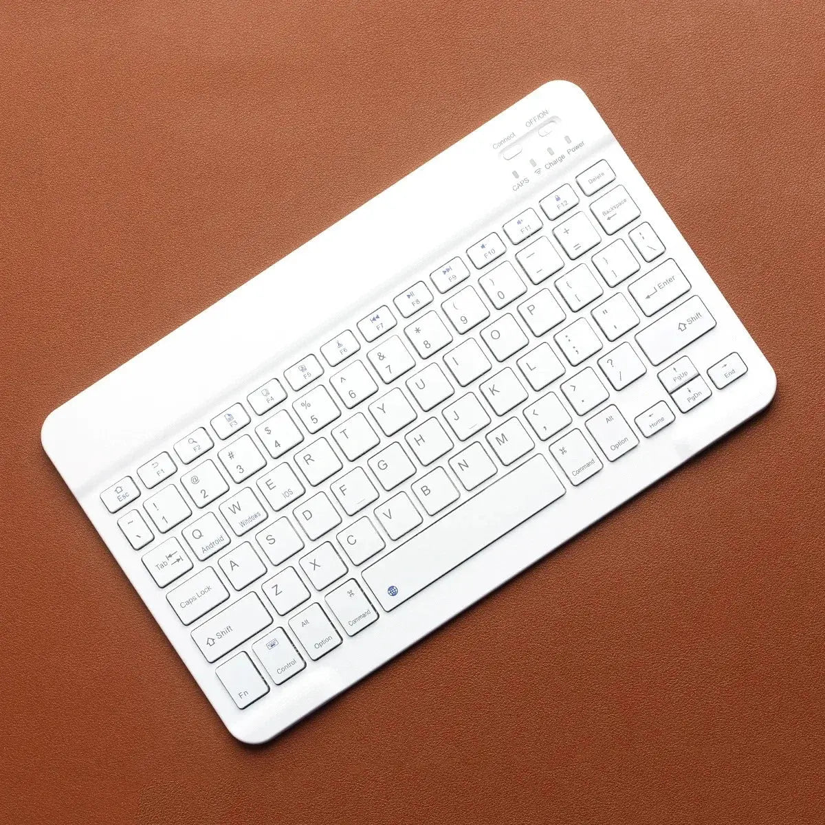 Bluetooth-compatible Keyboard for Android IOS Ipad Slim Portable Wireless Bluetooth Rechargeable Mini Keyboard For Tablet Phone Tarot Yeah