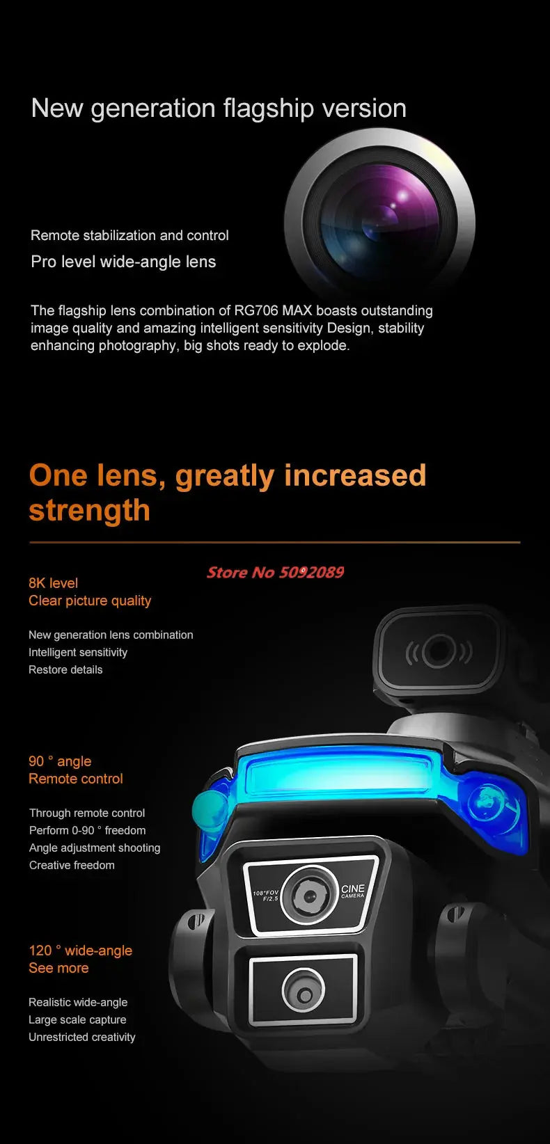 Professional 5G 8K HD Camera GPS Drone Aerial Photography Dual Camera Dron with Screen Obstacle Avoidance Drone RC Quadcopter.