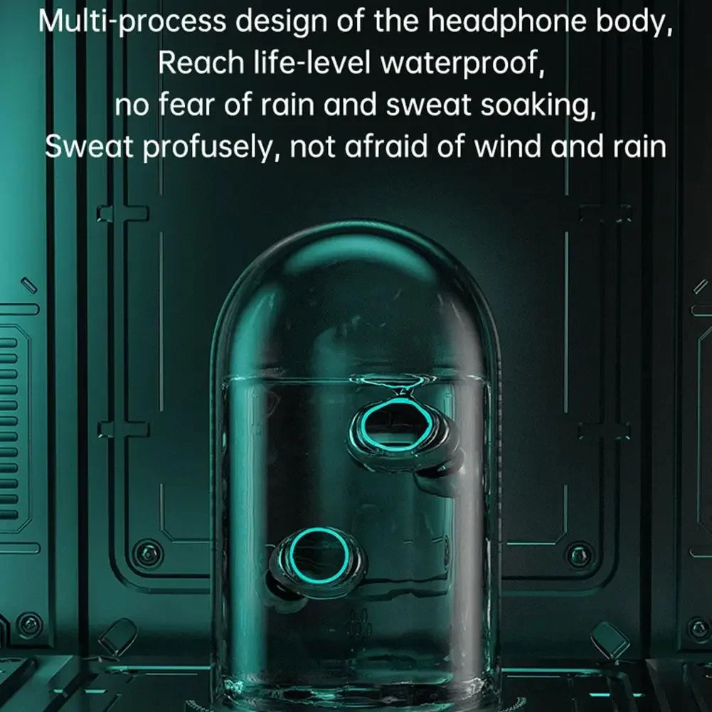 M25 Small Wireless Earbuds Cheap Wireless Low Latency IPX-7 Waterproof Type C Earphone Motast Wireless Earbuds