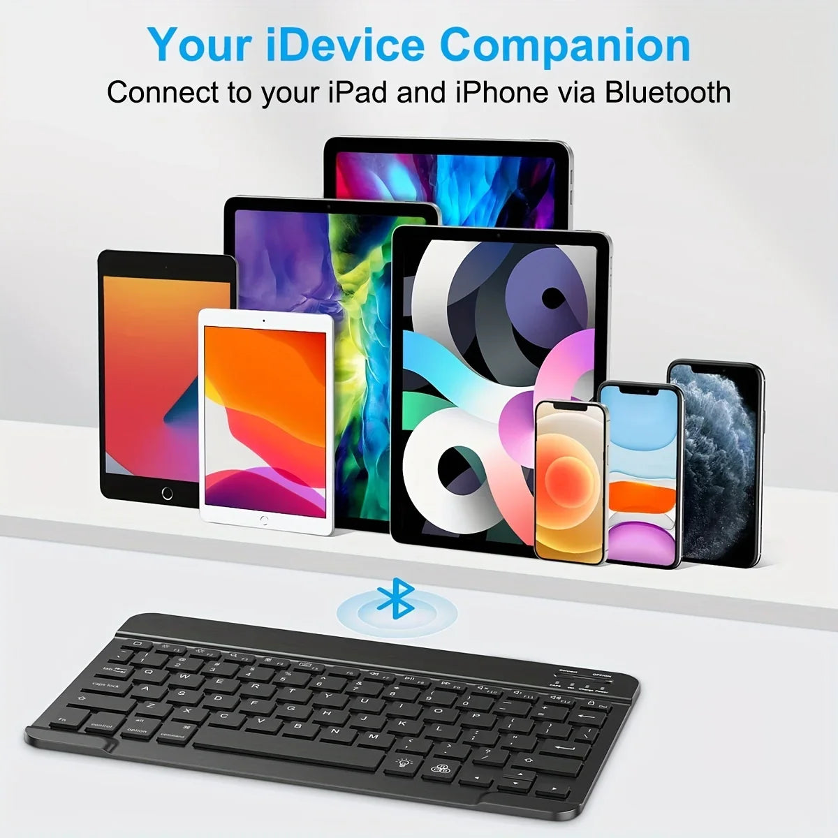 Bluetooth-compatible Wireless Keyboard Mouse Set for Android Windows for Tablet iPad PC Keyboard Wireless Mouse Gaming Keyboard