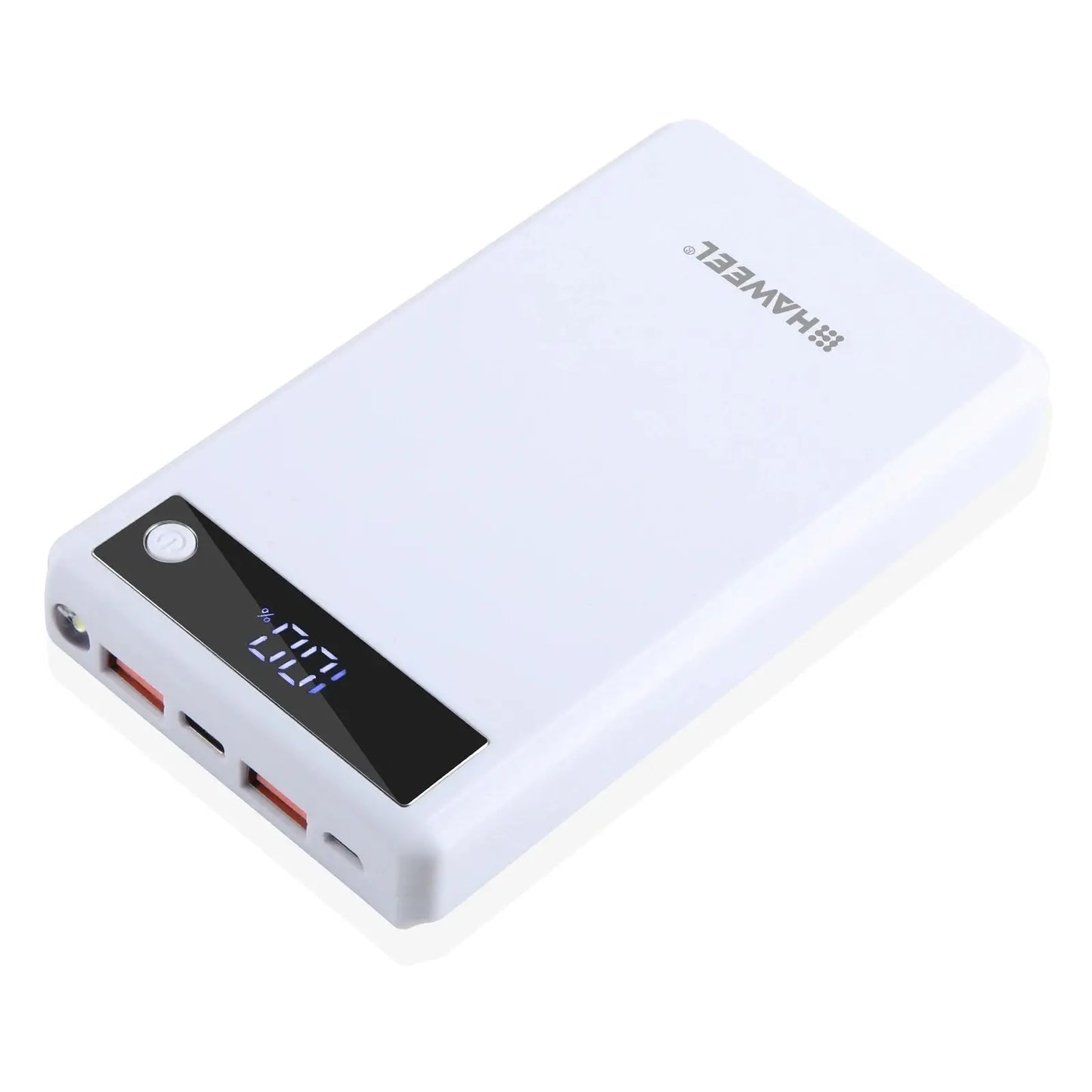 HAWEEL DIY 6 x 18650 Battery 24W Fast Charge Power Bank Box Case with Display, Not Include Battery Tarot Yeah