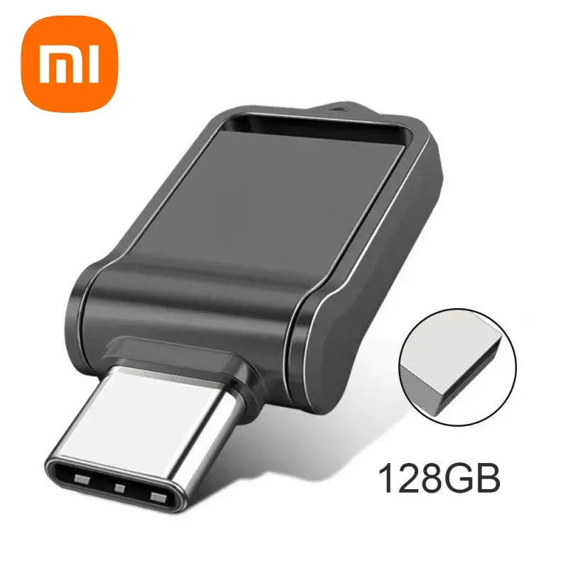 Xiaomi Mini 2TB Flash Drive USB 3.0 Fast Type C Pen Drive Memory Stick High Speed Data 512GB For Computers Phone PC Fast U Disk Tarot Yeah