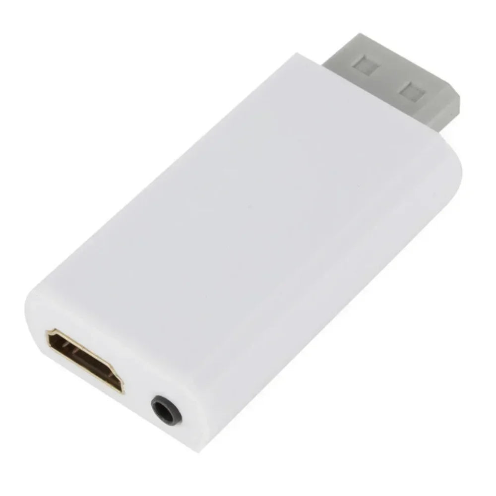 Full HD 1080P Wii To HDMI Compatible Converter Adapter Wii2HDMI Compatible Converter 3.5mm Audio for PC HDTV Monitor Display