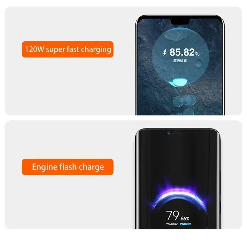 OnePlus 200000mAh LED Digital Display Power Bank High Capacity 120W Super Fast Charging Portable External Battery For IPhone NEW
