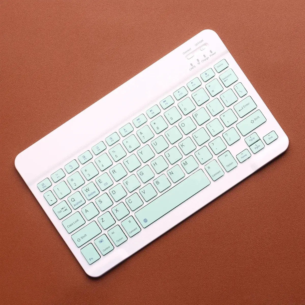 Bluetooth-compatible Keyboard for Android IOS Ipad Slim Portable Wireless Bluetooth Rechargeable Mini Keyboard For Tablet Phone Tarot Yeah