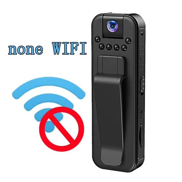 HD 1080P WiFi Mini Portable Camera Digital Video Recorder Police Bodycam Infrared Night Vision Miniature Camcorder Smart Home.