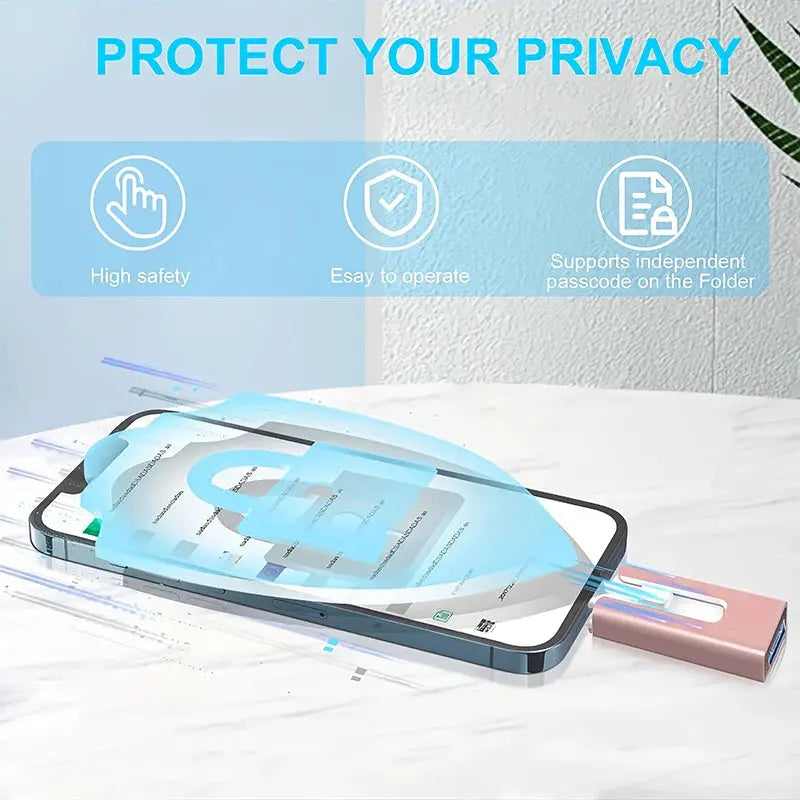 4 In1 OTG Micro USB 3.0 Flash Drive Dual purpose Android TYPE-C Pen Drive Mobile Micro USB Memory Stick Drive Free For iPhone Tarot Yeah
