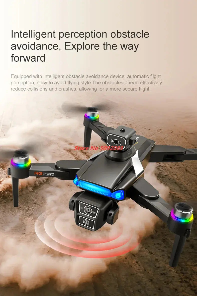 Professional 5G 8K HD Camera GPS Drone Aerial Photography Dual Camera Dron with Screen Obstacle Avoidance Drone RC Quadcopter.