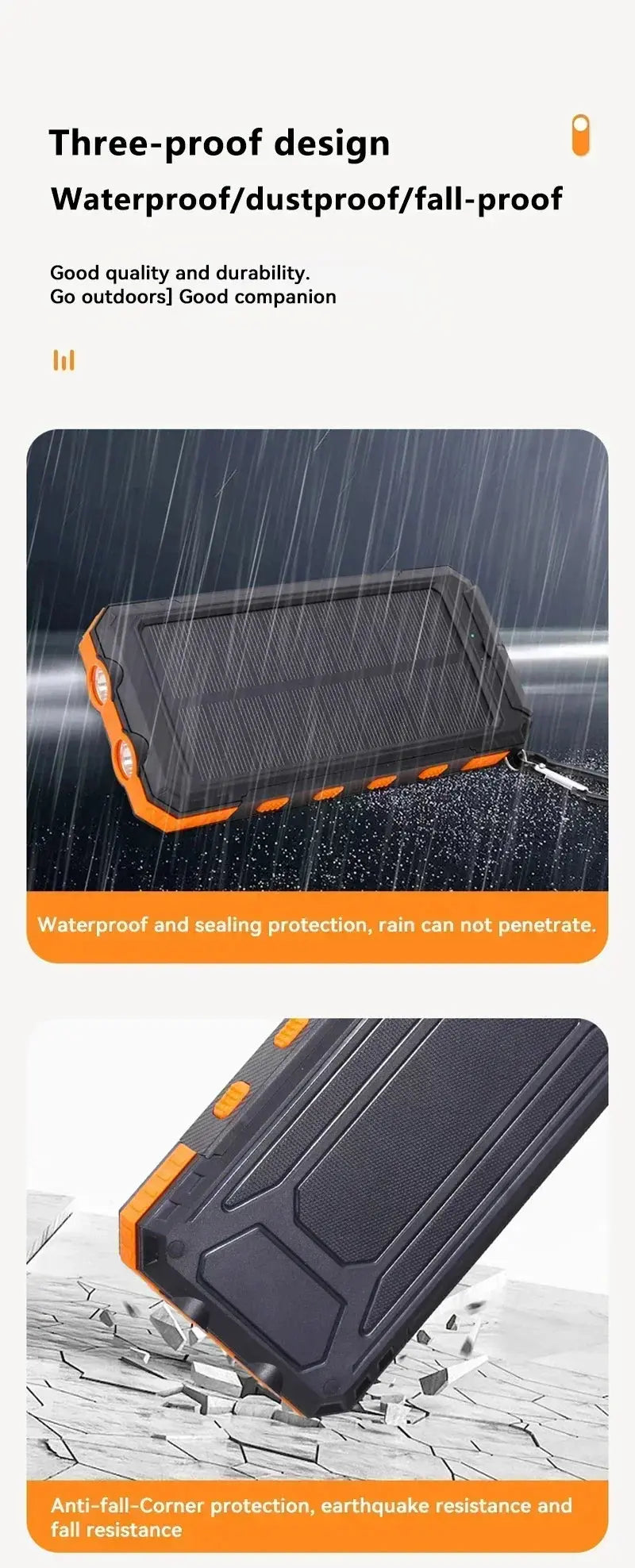 200000mAh Large Capacity Solar Power Bank Fast Charging Portable Charger External Battery for IPhone Samsun Xiaomi Powerbank Tarot Yeah