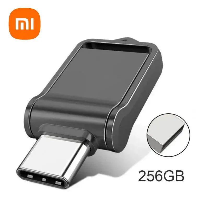Xiaomi Mini 2TB Flash Drive USB 3.0 Fast Type C Pen Drive Memory Stick High Speed Data 512GB For Computers Phone PC Fast U Disk Tarot Yeah