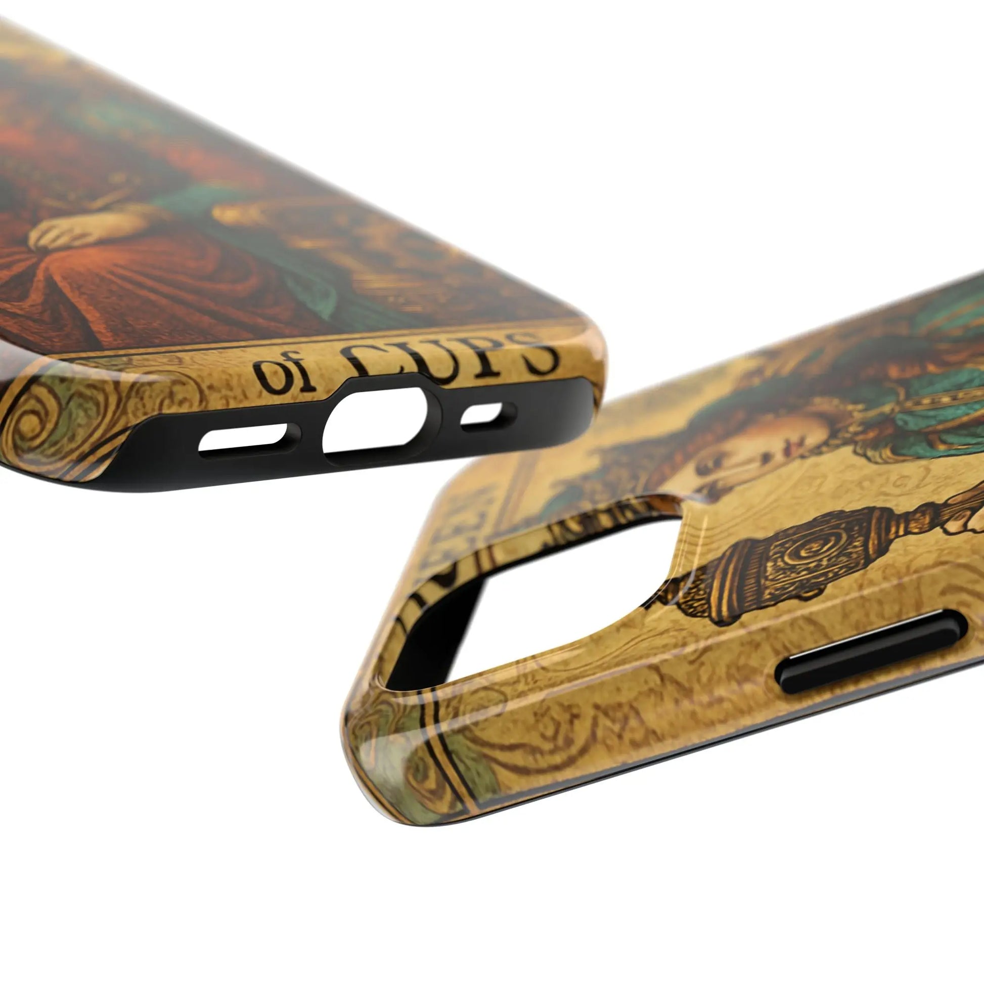Artistic Tarot Phone Case - Queen of Cups Design.