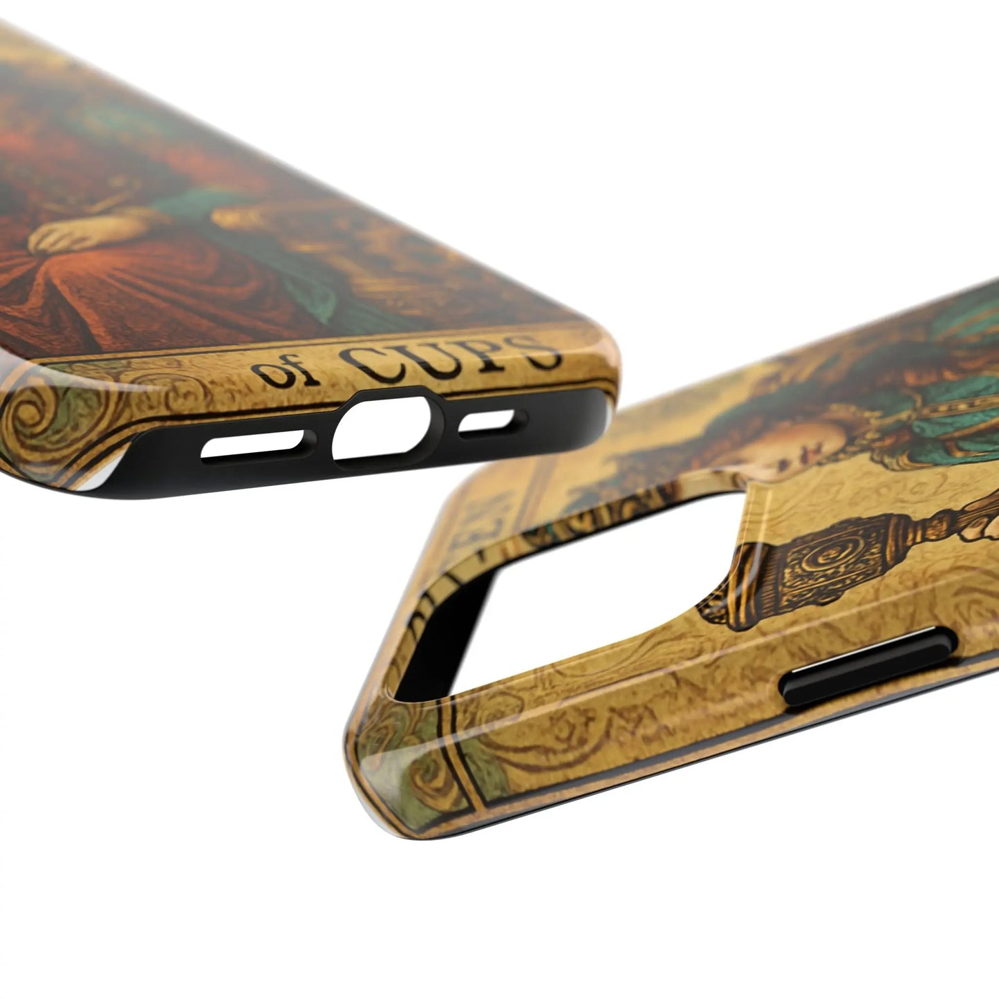 Artistic Tarot Phone Case - Queen of Cups Design.
