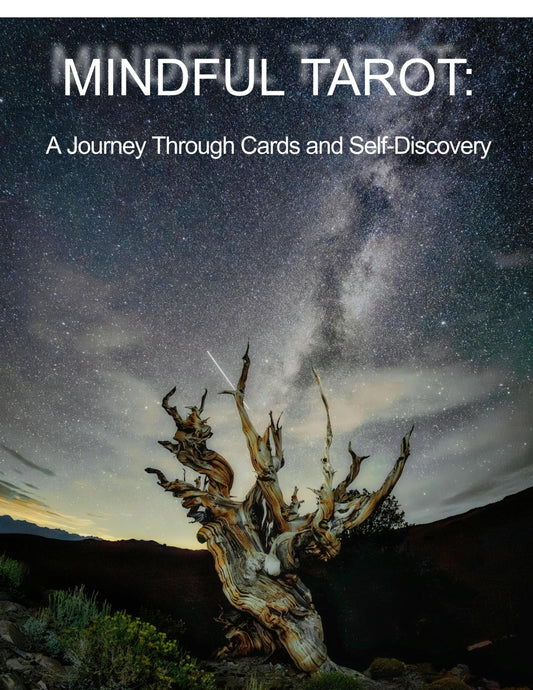 Creative tarot ebook blending archetypes with journaling prompts and case studies.