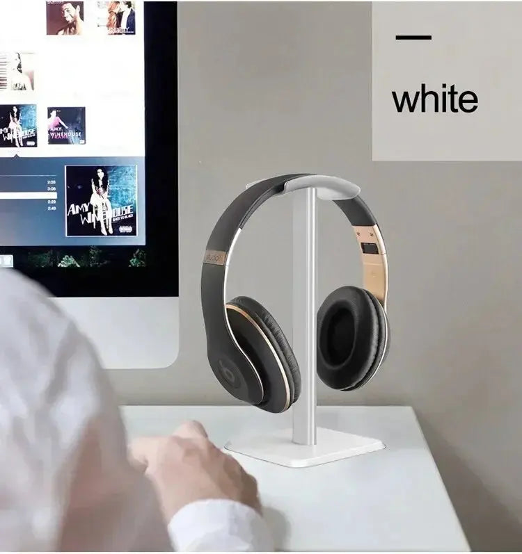 VIKEFON Headphone Stand Desktop Headset Holder-Desk Earphone Stand for All Headsets Such as Airpods Max HyperX Gaming Headphones.