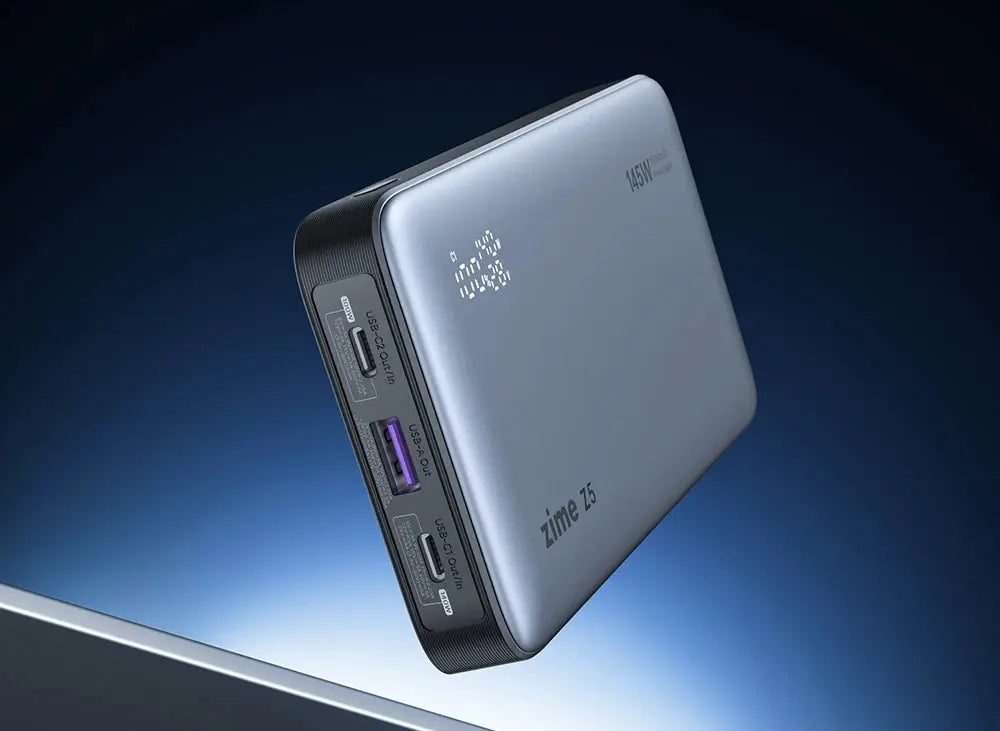 zime Z5 145W PowerBank 25000mAh PD Fast Charging High-wattage Portable Charger For Laptops And Phones With External Battery Tarot Yeah