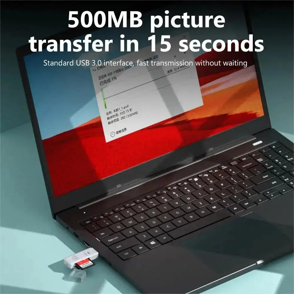 2 in 1 USB 3.0 Card Reader Micro sd card Reader usb adapter High Speed Cardreader TF Memory card For PC Laptop Accessories Tarot Yeah