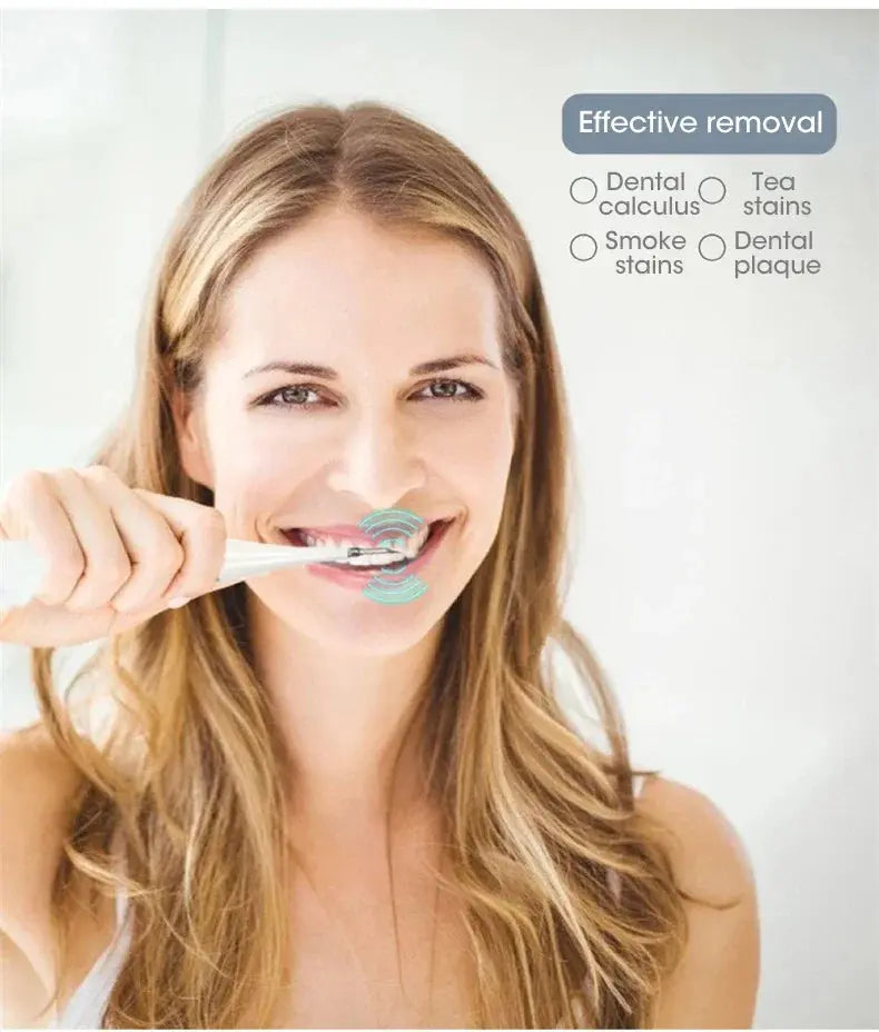 Electric Toothbrush Sonic Dental Teeth Whitening Kit Tooth Whitener Calculus Tartar Remover Tools Cleaner Stain Oral Care.