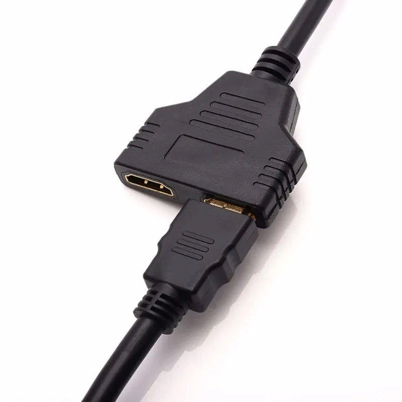 Hdmi Compatible Splitter Cable Video Switch Adapter Output Hub X Box Ps3 4 Dvd Hdtv Pc Laptop TV Hd 1080p 1 Input 2