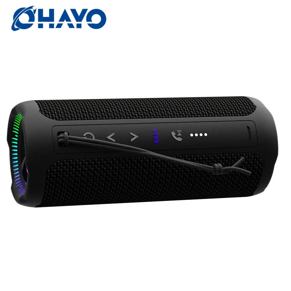 Ohayo Portable Waterproof Bluetooth Speaker 35W Drivers with Powerful 360-Degree Sound and Thundering Bass,TWS,IPX7 Waterproof.