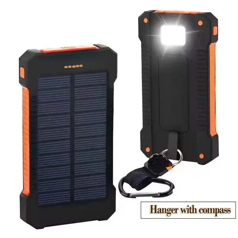 200000mAh Large Capacity Solar Power Bank Fast Charging Portable Charger External Battery  for IPhone Samsun Xiaomi Powerbank Tarot Yeah