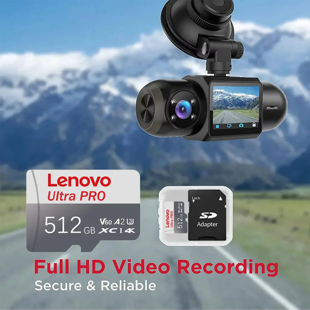 Original Lenovo Memory Card 2TB 128GB Class 10 V60 TF Card 1TB Mini SD Card 512GB 256GB A2 U3 Micro Card 2TB High Speed TF Card Tarot Yeah