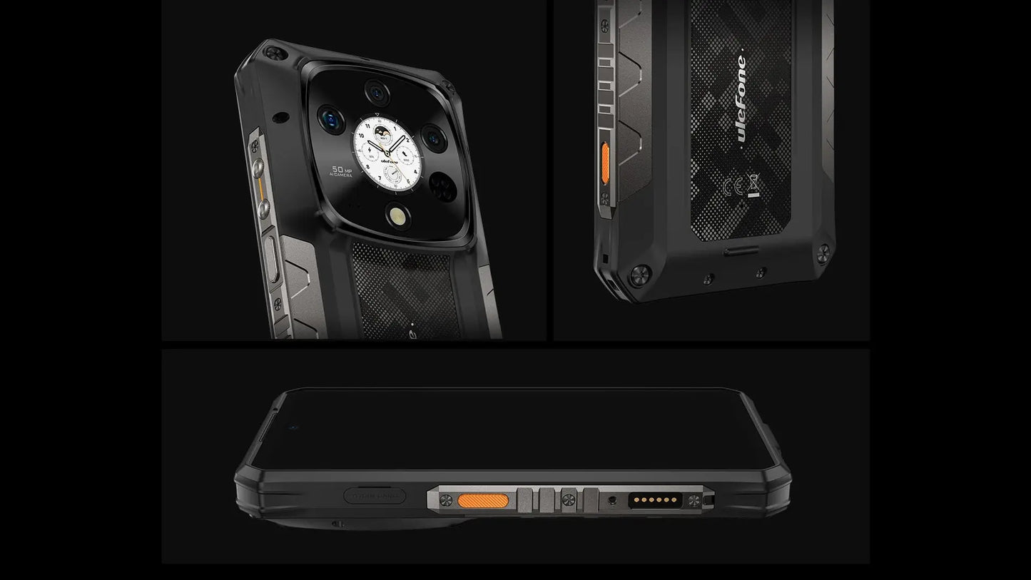 Ulefone Armor 28 Pro 5G AI Rugged Phone 512GB ROM Smartphone 120W MTK Dimensity 7300  10600mAh 6.67”AMOLED 64MP Mobile phone Tarot Yeah