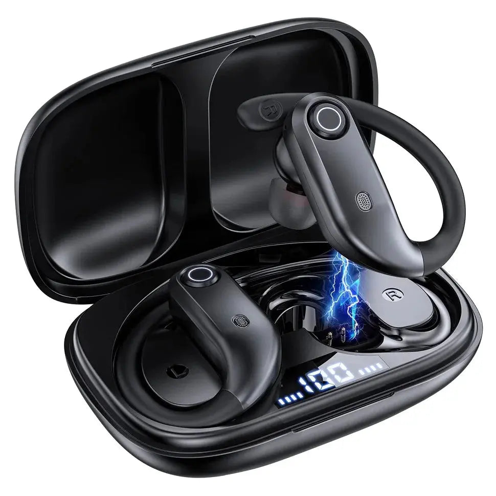 Bluetooth Earphones Wireless Earbuds with Wireless Charging Case  Stereo Sound Headphones Built-in Mic in-Ear Headsets Deep Bass.