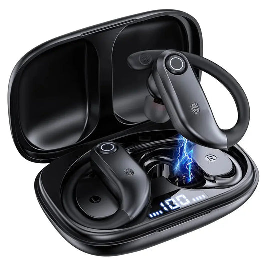 Bluetooth Earphones Wireless Earbuds with Wireless Charging Case  Stereo Sound Headphones Built-in Mic in-Ear Headsets Deep Bass.