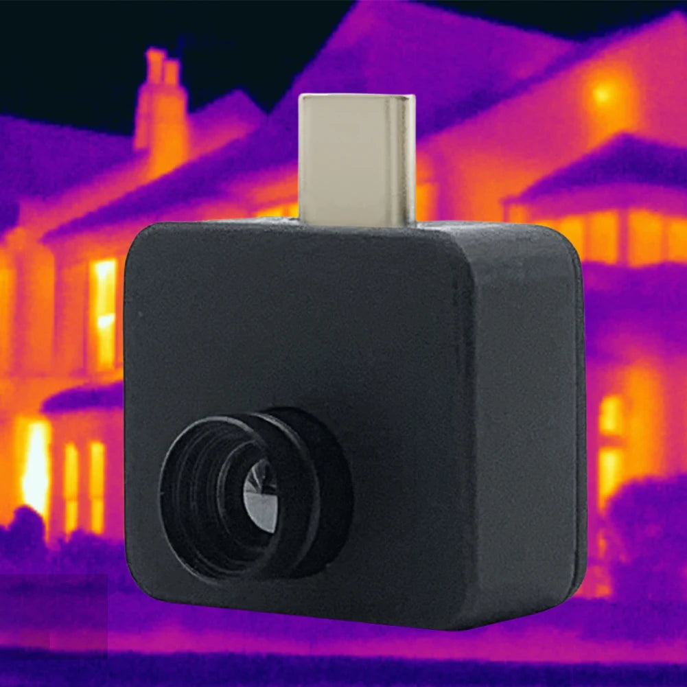 Mobile Thermal Imager 32*32 Pixels -20~1000°C Thermal Camera Thermal Imaging Camera for Android Type C Mobile Phone