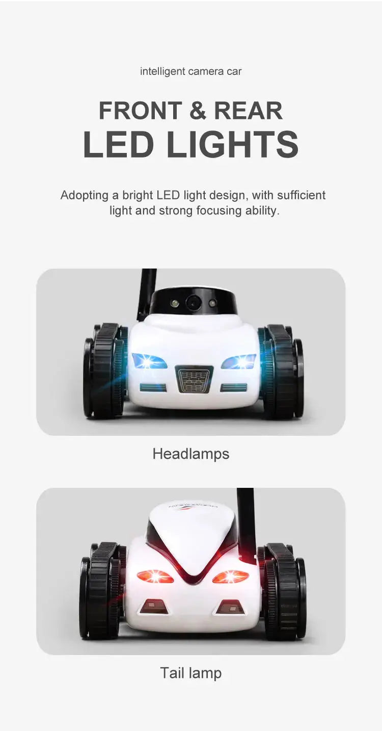 RC Camera Tank FPV WIFI Real-time Quality Mini RC Car HD Camera Video Remote Control Robot Car Intelligent APP Wireless Toys.