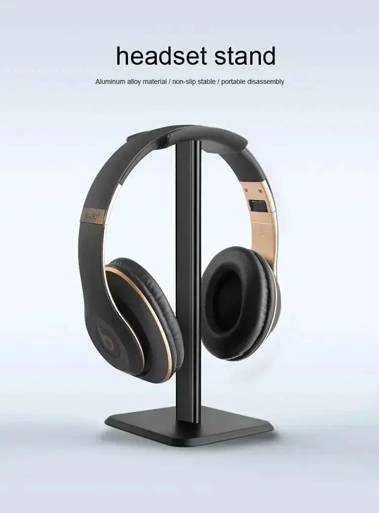 VIKEFON Headphone Stand Desktop Headset Holder-Desk Earphone Stand for All Headsets Such as Airpods Max HyperX Gaming Headphones.