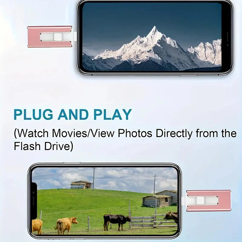 4 In1 OTG Micro USB 3.0  Flash Drive  Dual purpose Android TYPE-C Pen Drive Mobile Micro USB Memory Stick Drive Free For iPhone Tarot Yeah