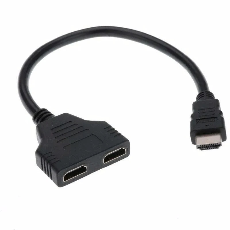 Hdmi Compatible Splitter Cable Video Switch Adapter Output Hub X Box Ps3 4 Dvd Hdtv Pc Laptop TV Hd 1080p 1 Input 2