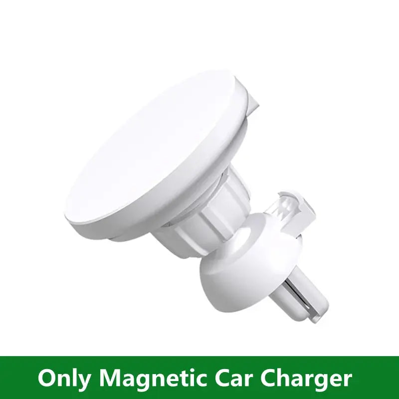 30W Magnetic Car Wireless Charger + Ring For iPhone 12 13 14 15 pro max mini Air Vent Car Phone Holder Stand Fast Car Charging Tarot Yeah