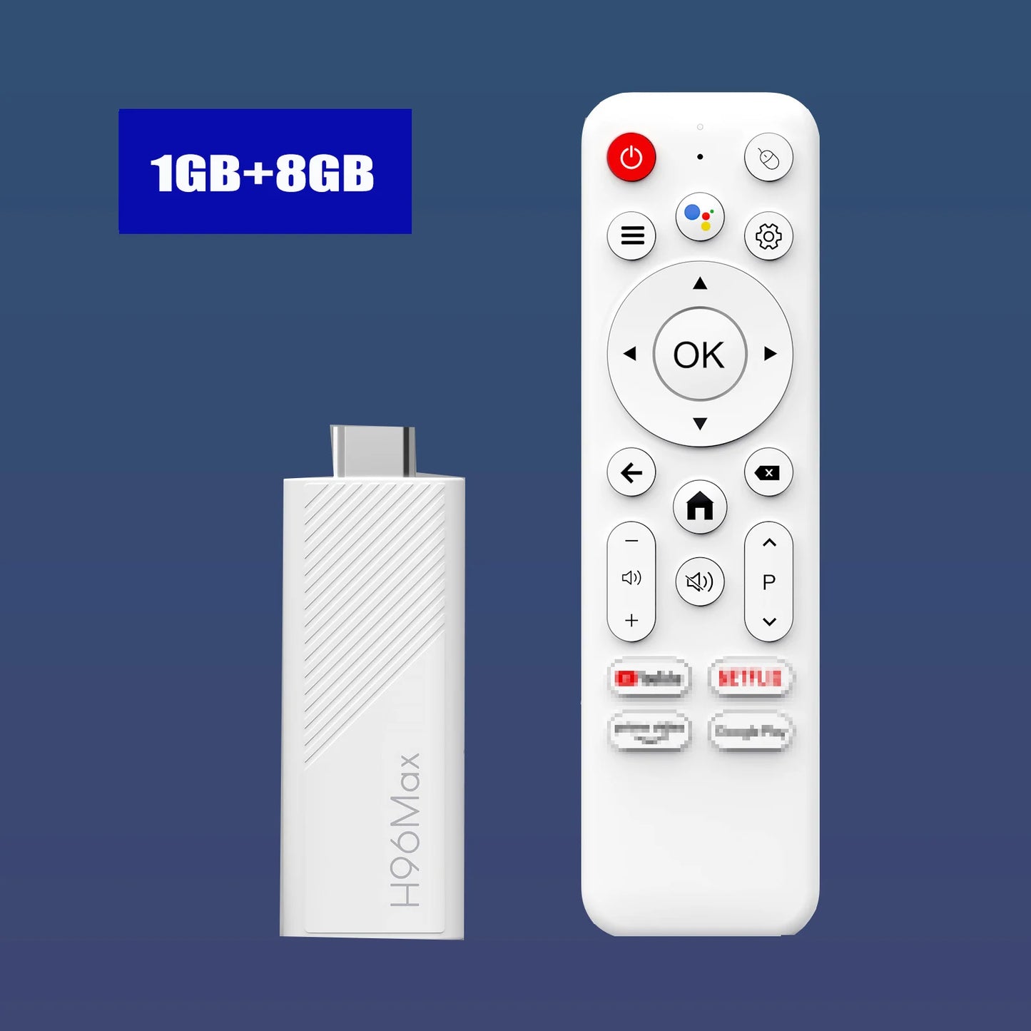 Android TV Stick H96 MAX Allwinner H313 with 4K HDR 2.4G 5G wifi6 2GB 8GB 16GB Voice Remote