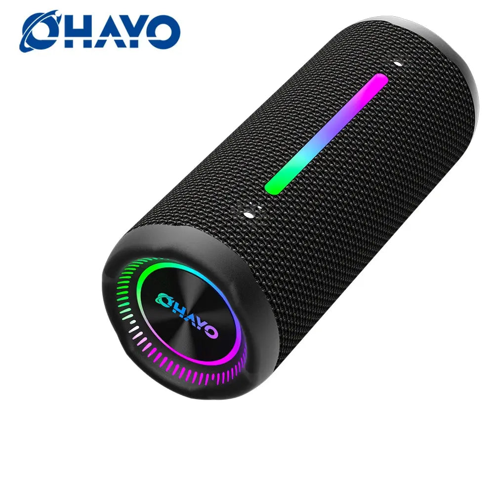 Ohayo Portable Waterproof Bluetooth Speaker 35W Drivers with Powerful 360-Degree Sound and Thundering Bass,TWS,IPX7 Waterproof.