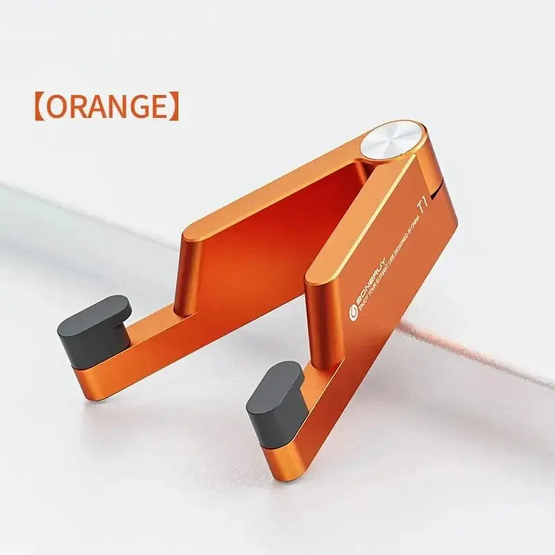 Portable V-shaped Foldable Phone Holder Desktop Lazy Metal Cell Tablet Stand For iPhone Samsung Xiaomi iPad Smartphone Bracket Tarot Yeah