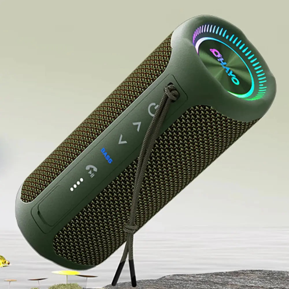 Ohayo Portable Waterproof Bluetooth Speaker 35W Drivers with Powerful 360-Degree Sound and Thundering Bass,TWS,IPX7 Waterproof.