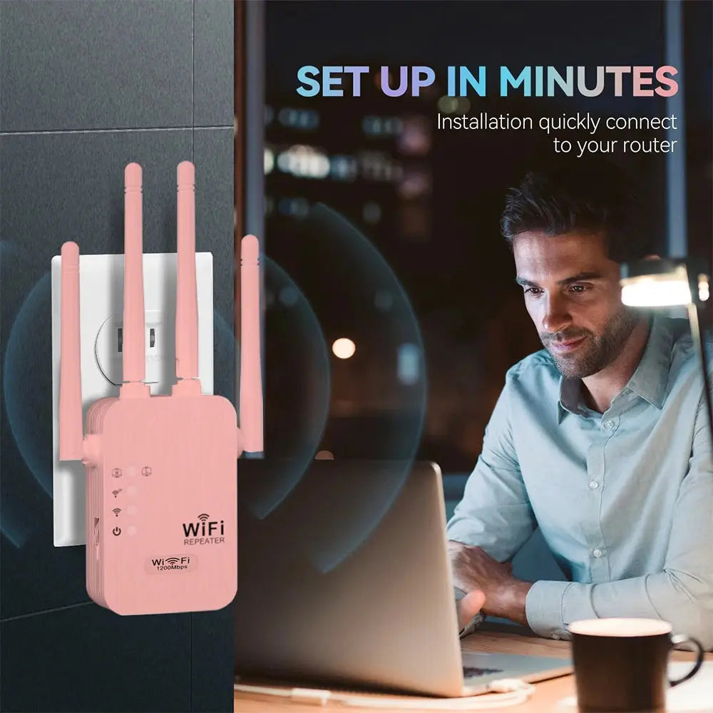 Magecam 1200Mbps Wireless WIFI Repeater 2.4G Router Wifi Range Extender Wi-Fi Signal Amplifier 802.11N Long Range Wireless WIFI Tarot Yeah