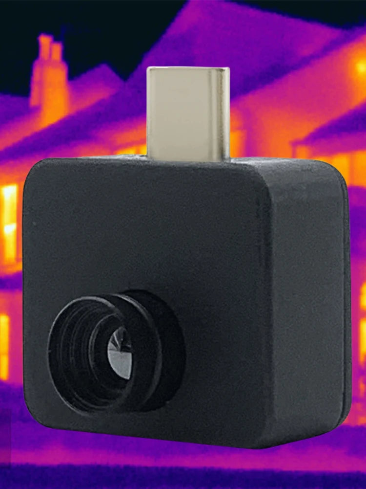 Mobile Thermal Imager 32*32 Pixels -20~1000°C Thermal Camera Thermal Imaging Camera for Android Type C Mobile Phone