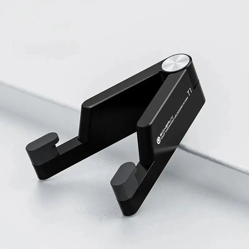 Portable V-shaped Foldable Phone Holder Desktop Lazy Metal Cell Tablet Stand For iPhone Samsung Xiaomi iPad Smartphone Bracket Tarot Yeah