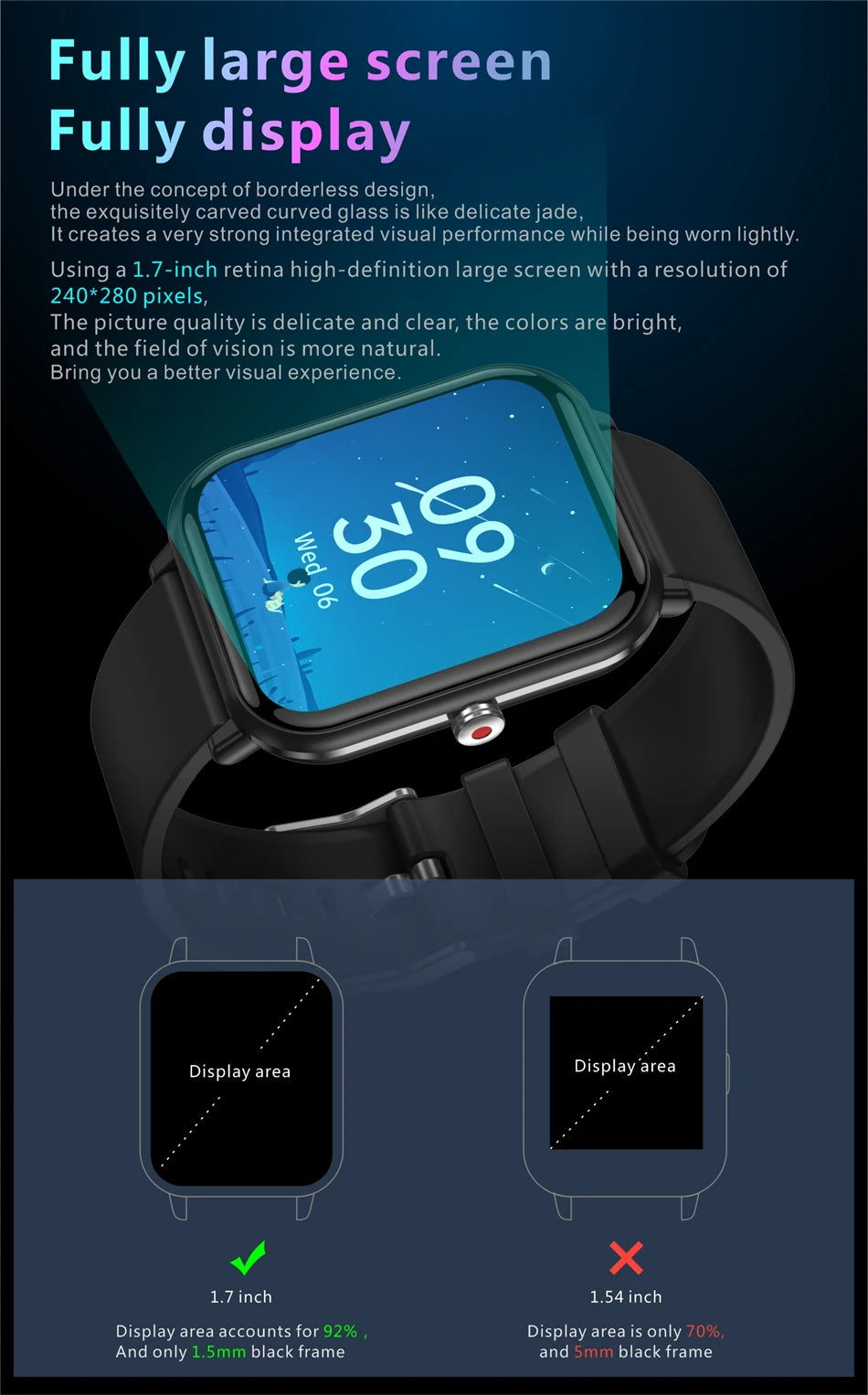 2024 New Body Temperature Monitor Watch Men Smart Watch Sports Music Playback Waterproof SmartWatch Heart Rate Blood Pressure