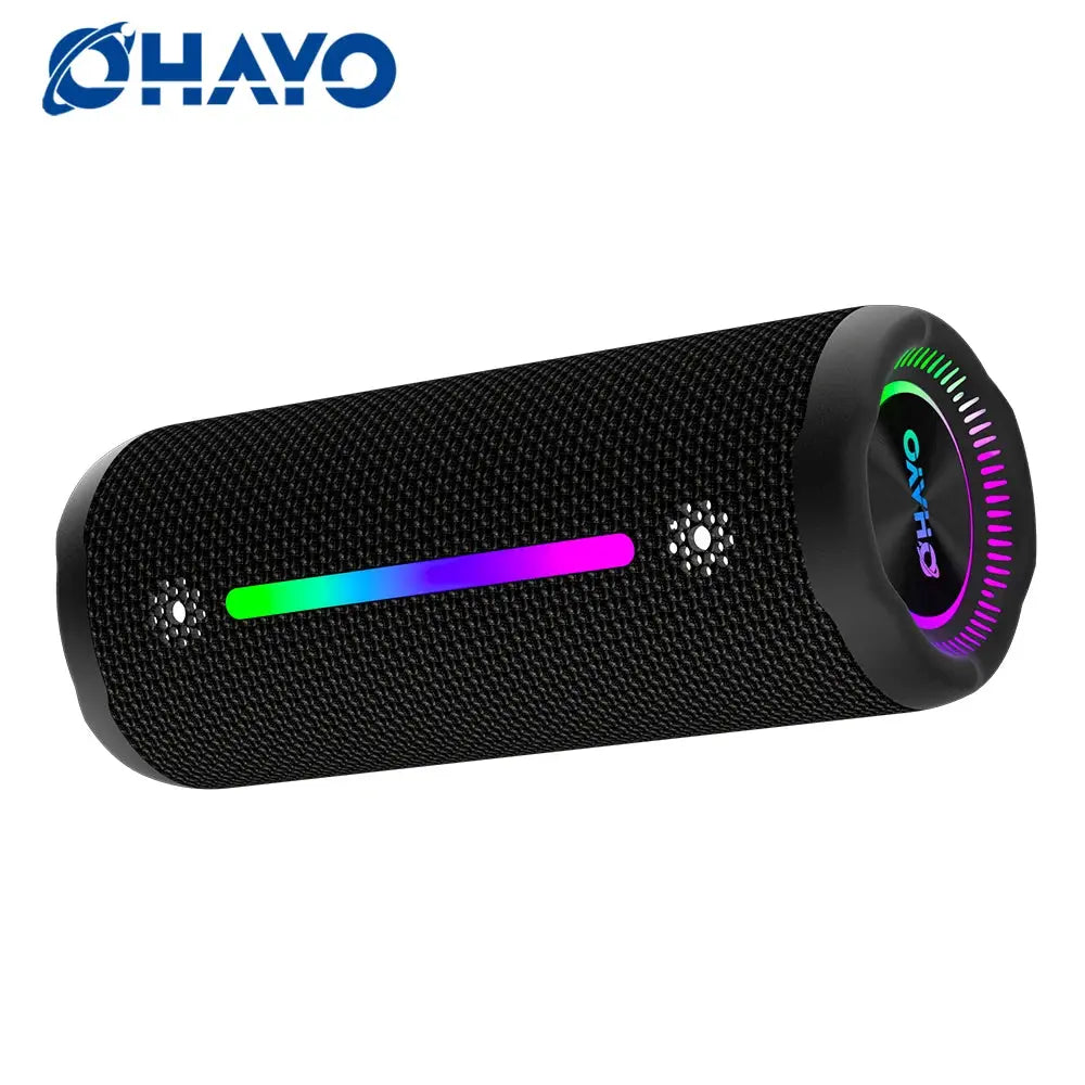 Ohayo Portable Waterproof Bluetooth Speaker 35W Drivers with Powerful 360-Degree Sound and Thundering Bass,TWS,IPX7 Waterproof.