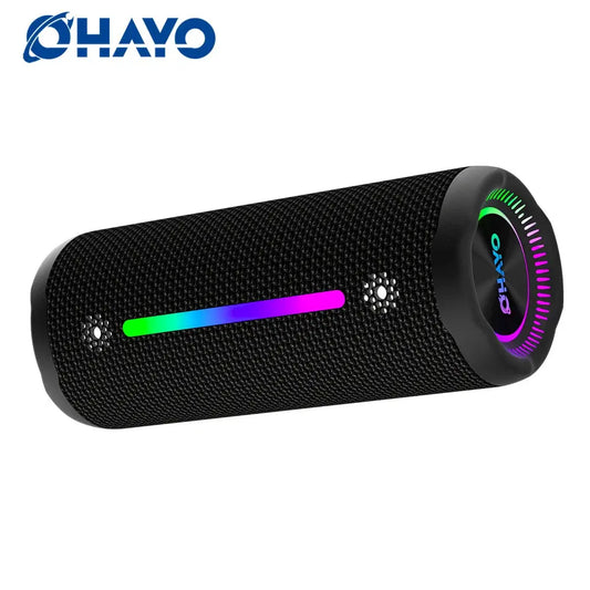 Ohayo Portable Waterproof Bluetooth Speaker 35W Drivers with Powerful 360-Degree Sound and Thundering Bass,TWS,IPX7 Waterproof.