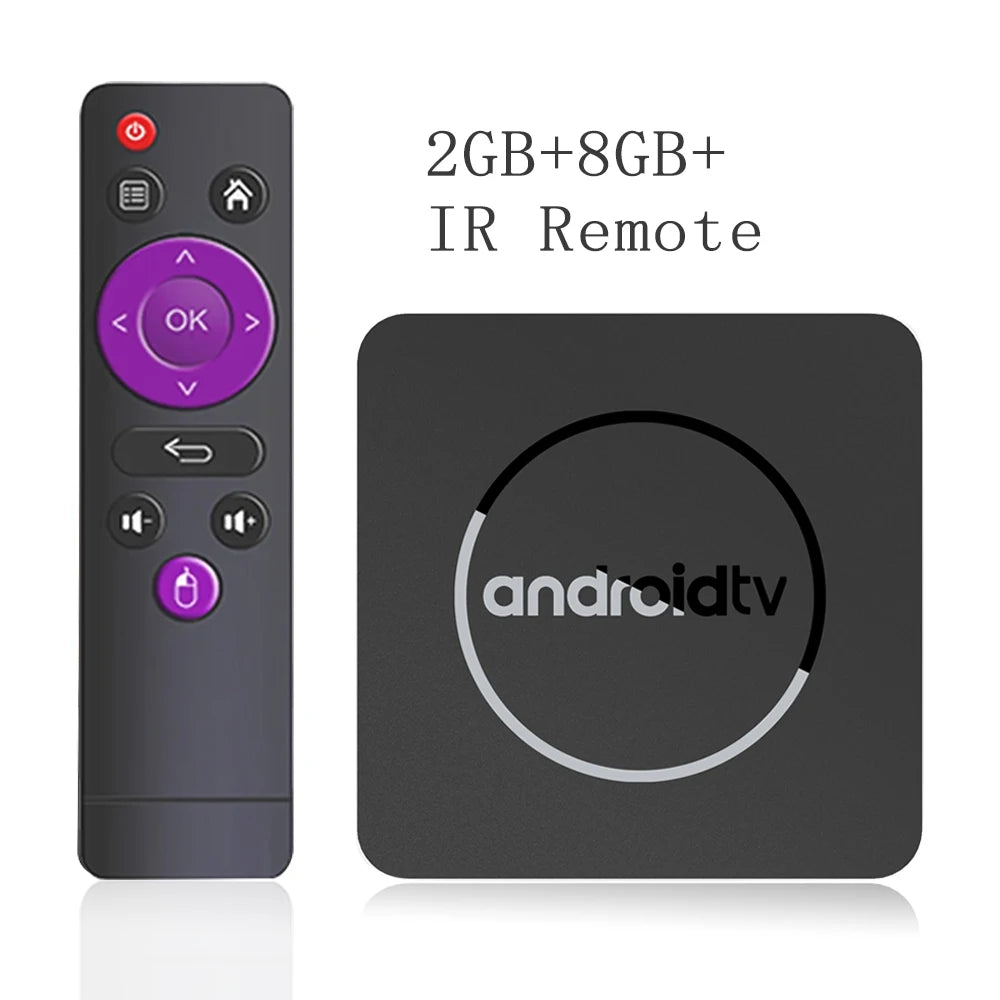 Q1 Smart TV Box Android13 Allwinner H313 Google Assistant 2GB16GB Dual 2.4G5.8GWifi Bluetooth 4K HDR10 Stream Media Player